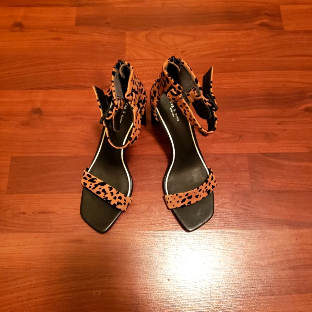 Rag & Bone Leopard Print Heels - image 8